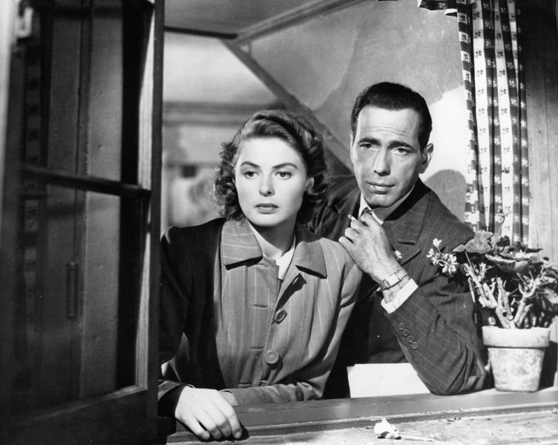 Ingrid Bergman, Humphrey Bogart