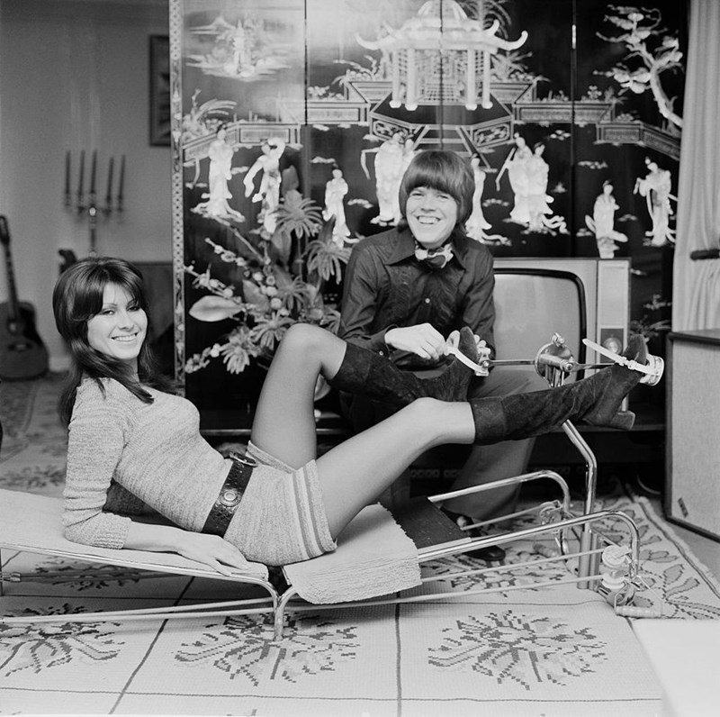 Ο Peter Noone και η σύζυγός του