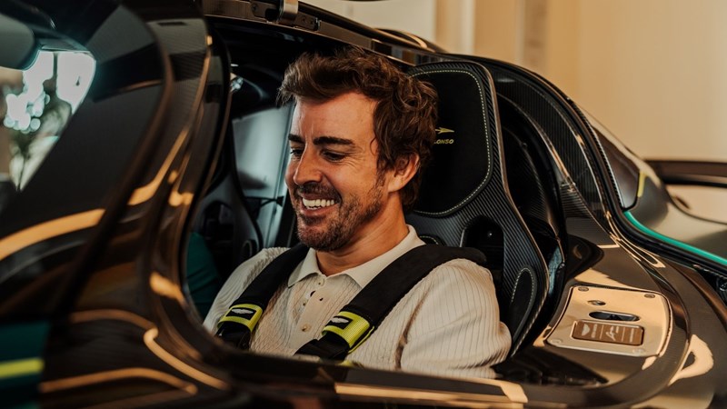 Fernando Alonso Aston Martin Valkyrie