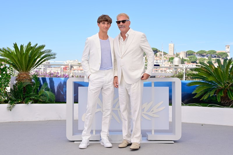 Hayes Costner and Kevin Costner