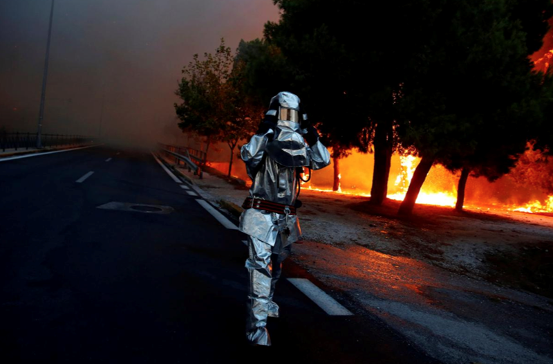Μάτι Φωτιές κλιματική αλλαγή