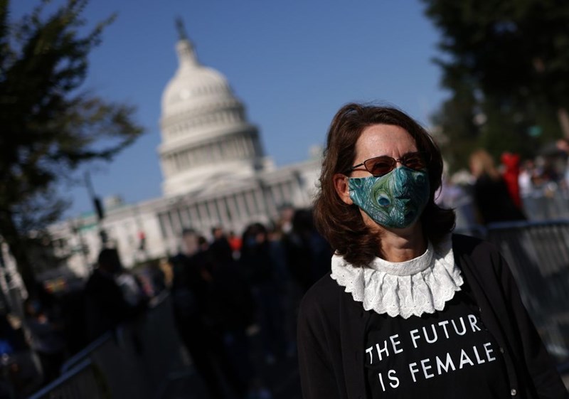 Φωτογραφίες από την κηδεία της Ruth Bader Ginsburg 8