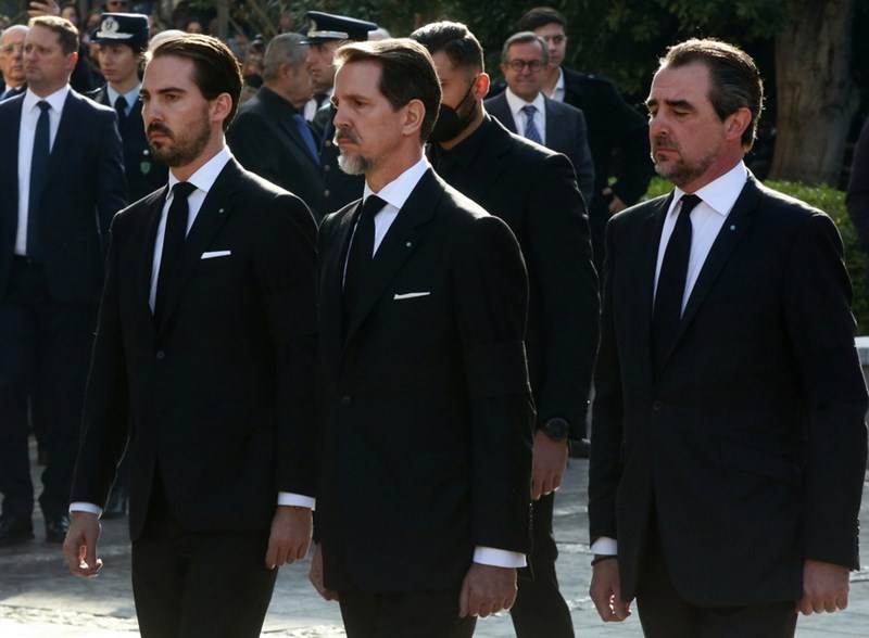 Οι γιοι του τέως Βασιλιά