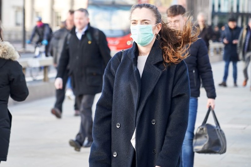 PEOPLE WITH FACE MASKS