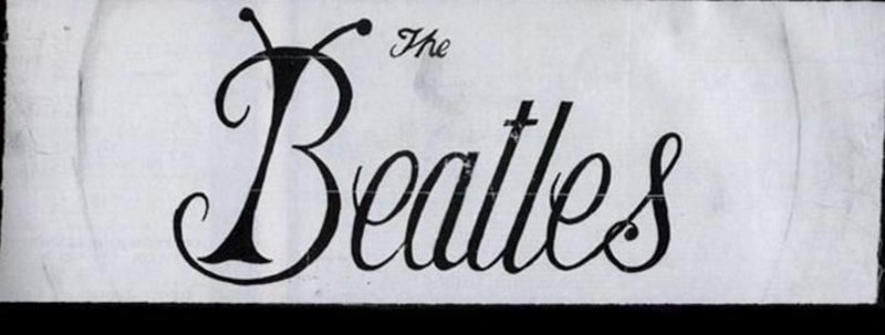 Το πρώτο logo των Beatles