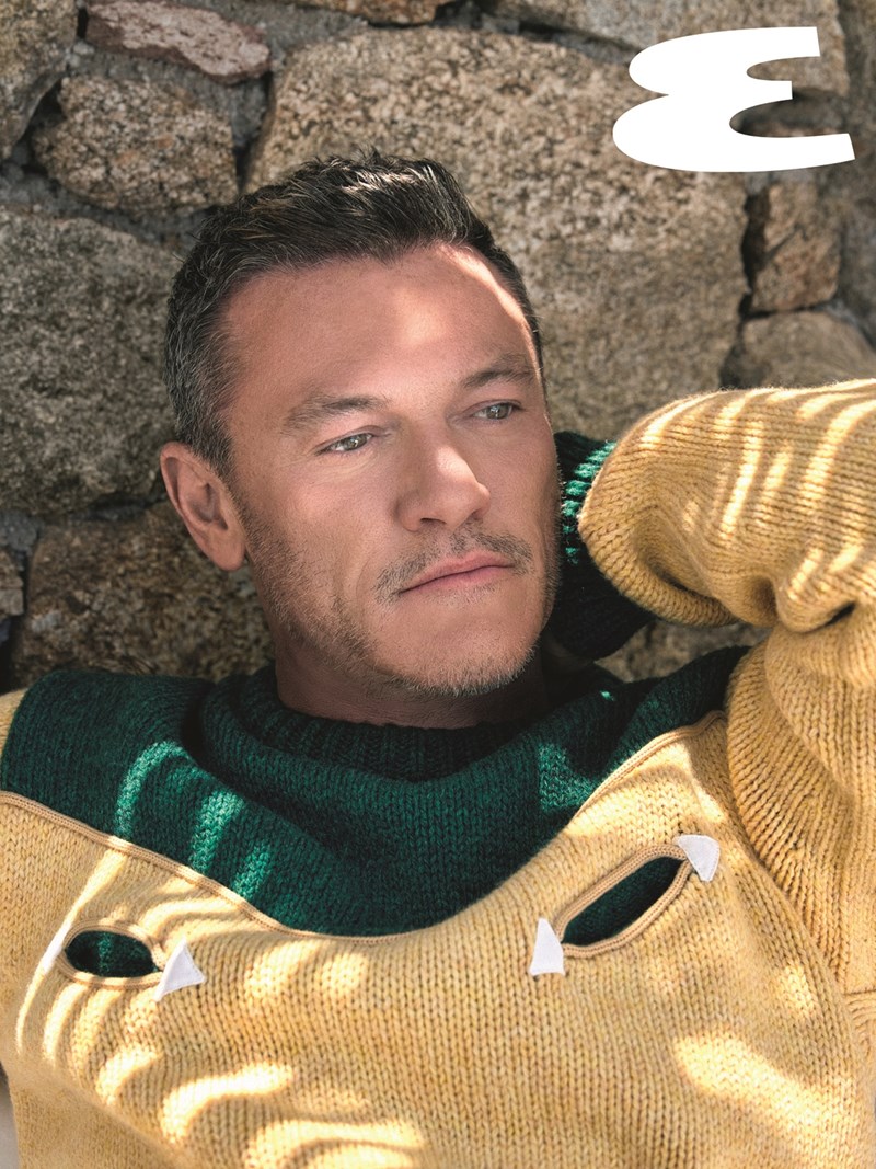 LUKE EVANS for Esquire Greece