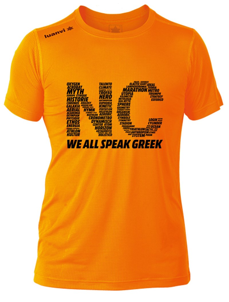 NAVARINO CHALLENGE LUANVI T-SHIRT 'WE ALL SPEAK GREEK'