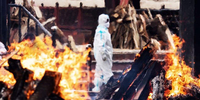 SCENE FROM COVID CRISIS IN INDIA