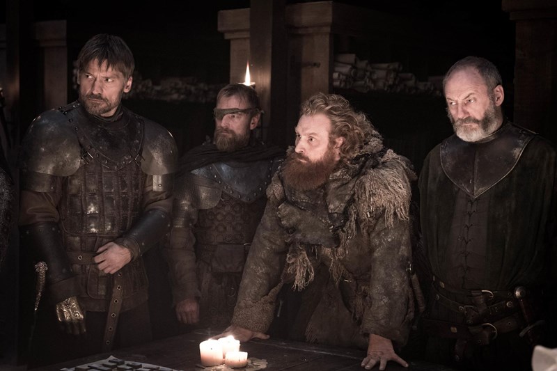 Tormund Sir Davos Beric Lannister