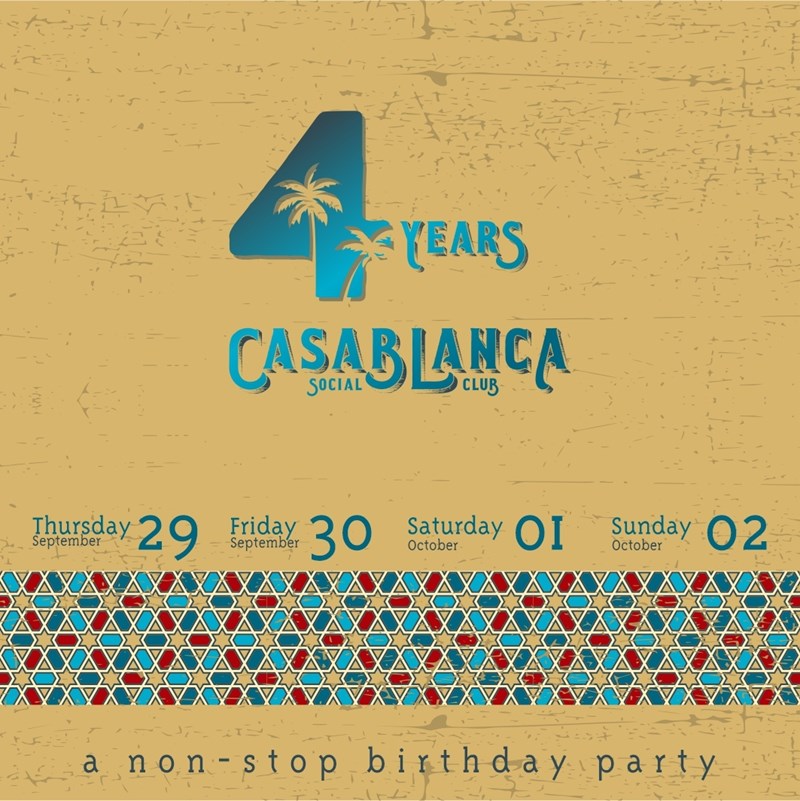 Casablanca πρόγραμμα πάρτι