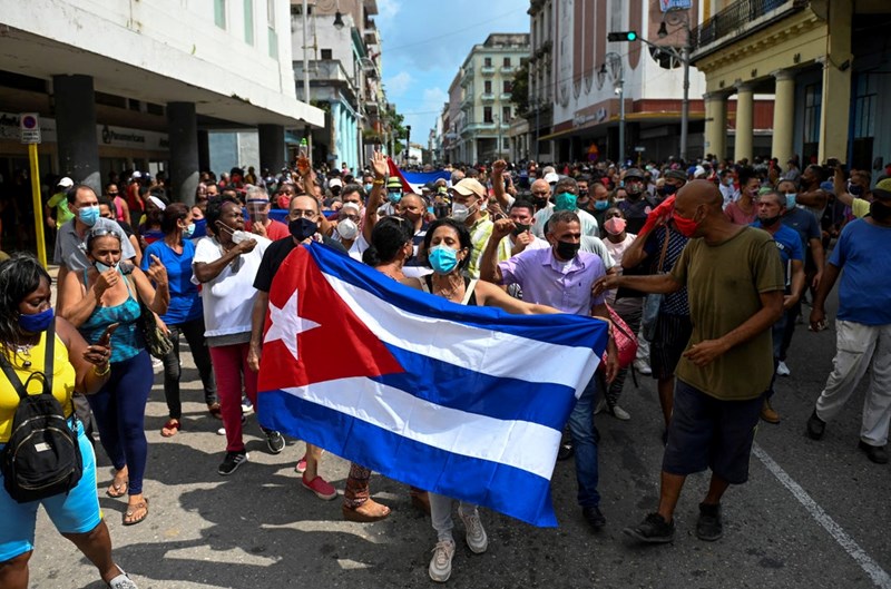 PROTESTS IN CUBA