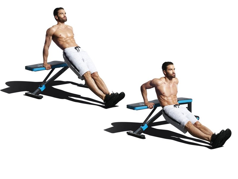 Bυθίσεις σε πάγκο (Bench dips)