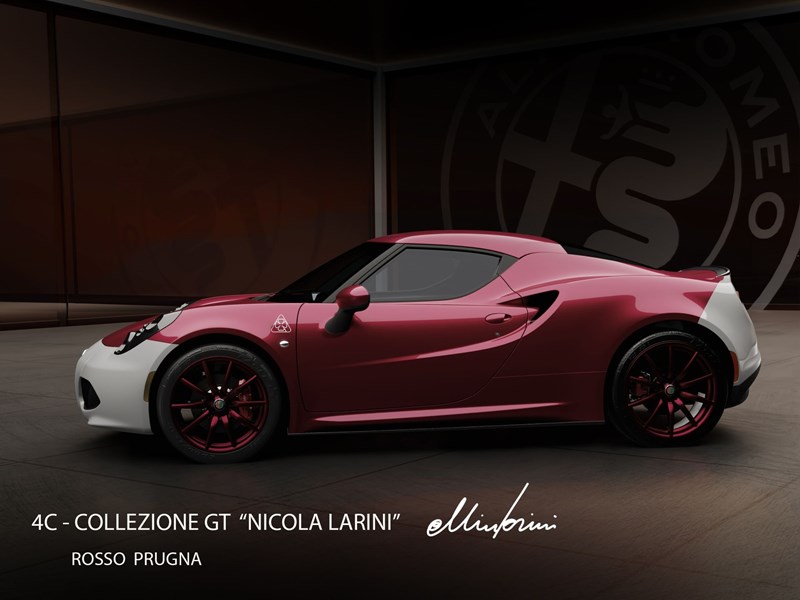 Alfa romeo 4C COLLEZIONE GT NICOLA LARINI