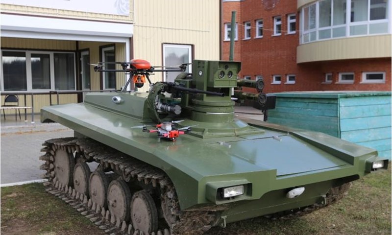 ρομπό τανκ ρωσία
