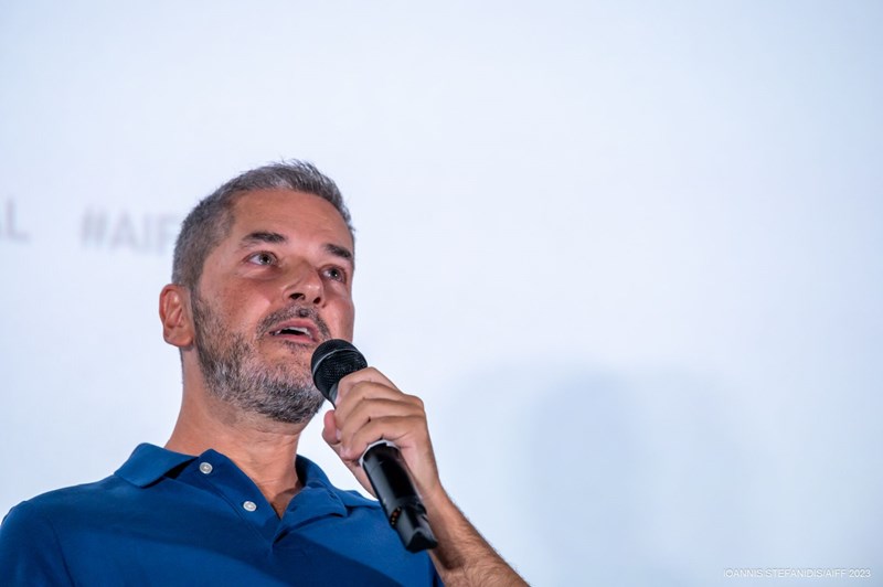 O Kαλλιτεχνικός Διευθυντής του Φεστιβάλ, Λουκάς Κατσίκας