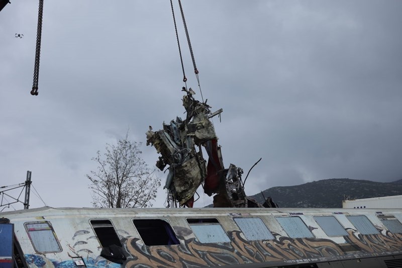 Σύγκρουση τρένων στα Τέμπη