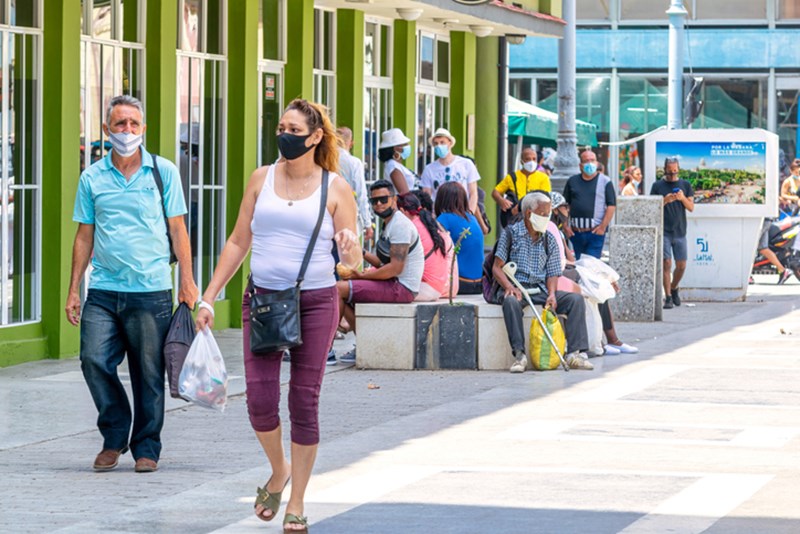 PEOPLE WITH FACE MASKS