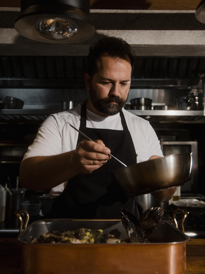 Το εστιατόριο της Σαντορίνης Kaliya στο Symposio at Ark 6