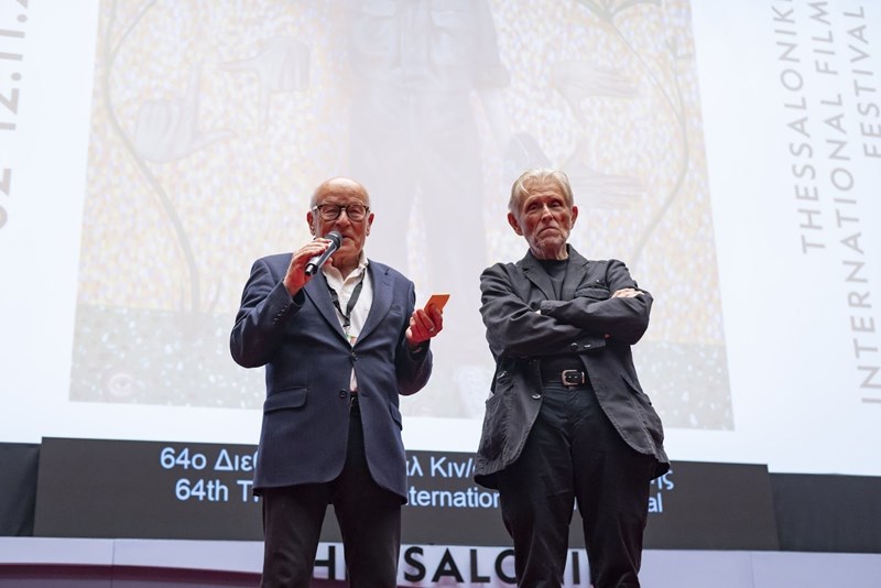 Ο Νίκος Περάκης παρέλαβε τον τιμητικό Χρυσό Αλέξανδρο του 64ου ΦΚΘ