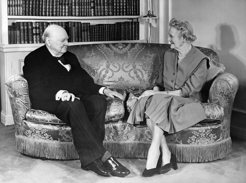 Γουίνστον Τσώρτσιλ ντύσιμο