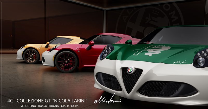 Alfa romeo 4C COLLEZIONE GT NICOLA LARINI
