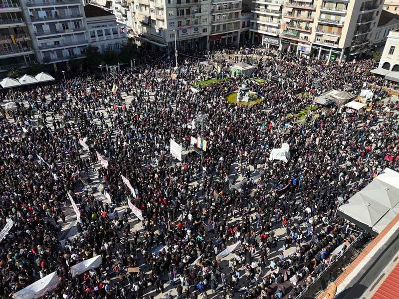 Συλλαλητήριο Τέμπη Πάτρα