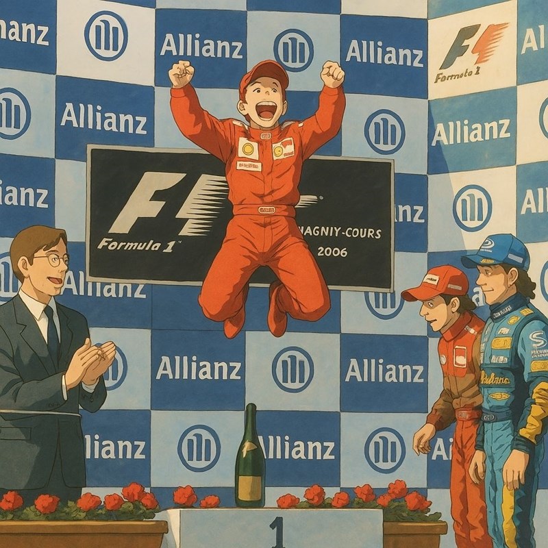 Michael Schumacher γαλλικό GP F1 γαλλία 2006