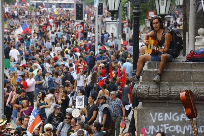 Χιλή διαδηλώσεις