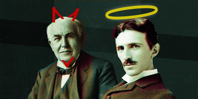 Νίκολα Τέσλα Τόμας Έντισον