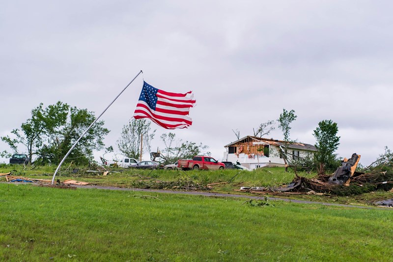Σελίνα Οχάιο ΗΠΑ ανεμοστρόβιλοι 3