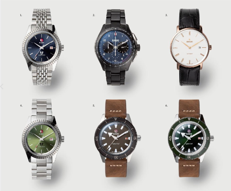 Rado Captain Cook ρολόι