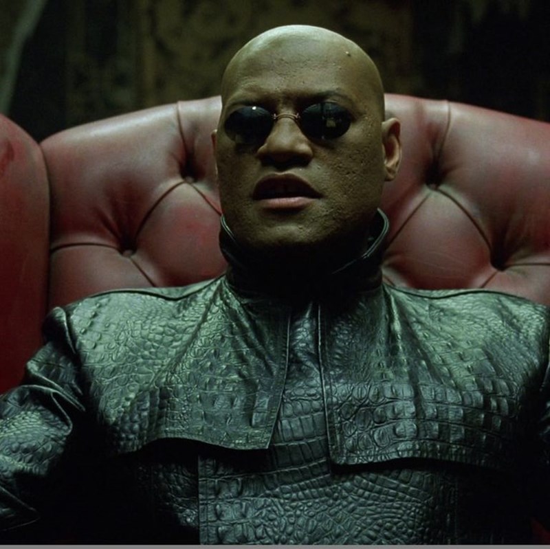 laurence fishburne στο Matrix