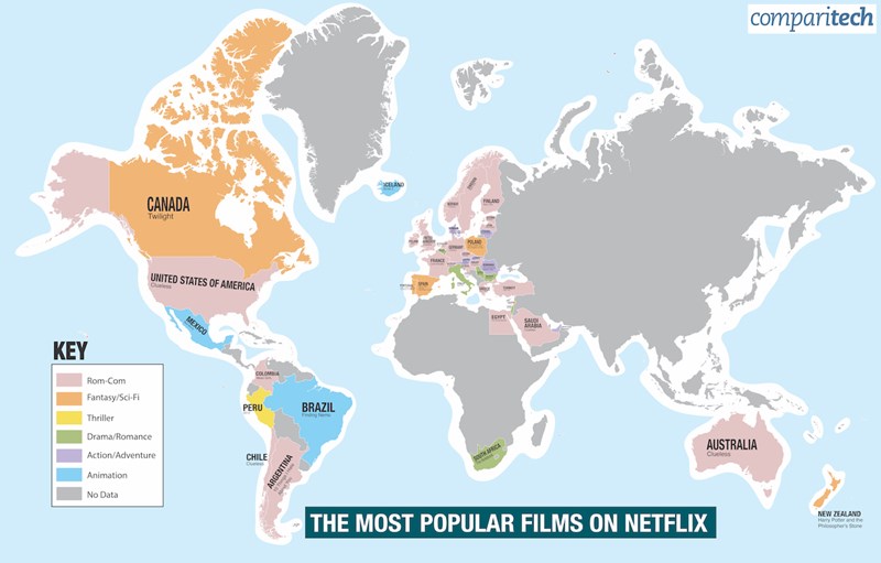 παγκόσμιος χάρτης από έρευνα