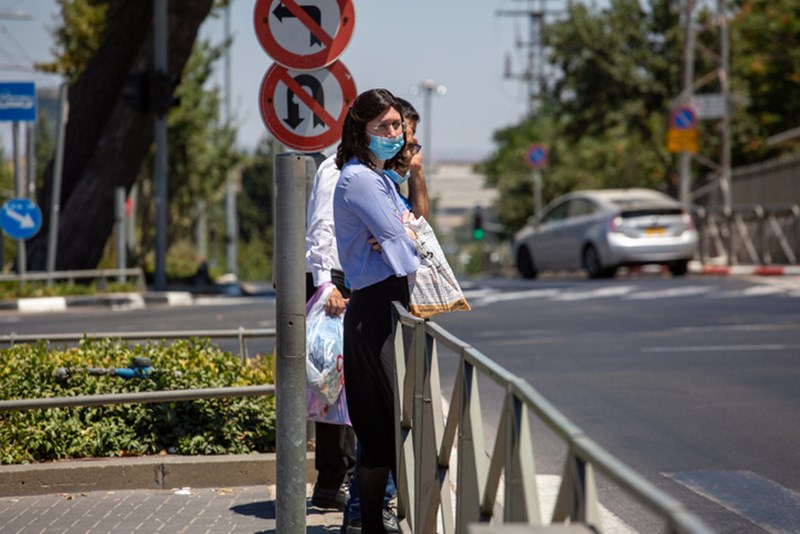 PEOPLE WITH FACE MASKS