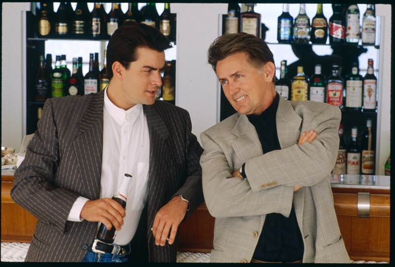 Charlie Sheen και Martin Sheen