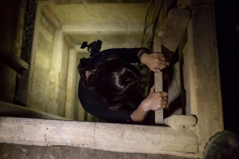 VIEW OF THE TUNNE; JOAQUIN 