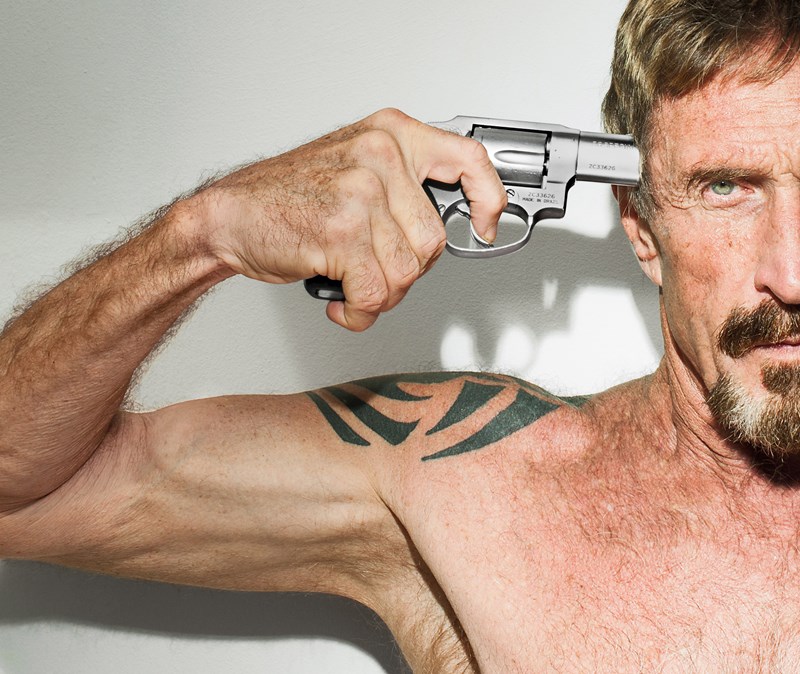 John McAfee τα χρόνια του Μπελίζ