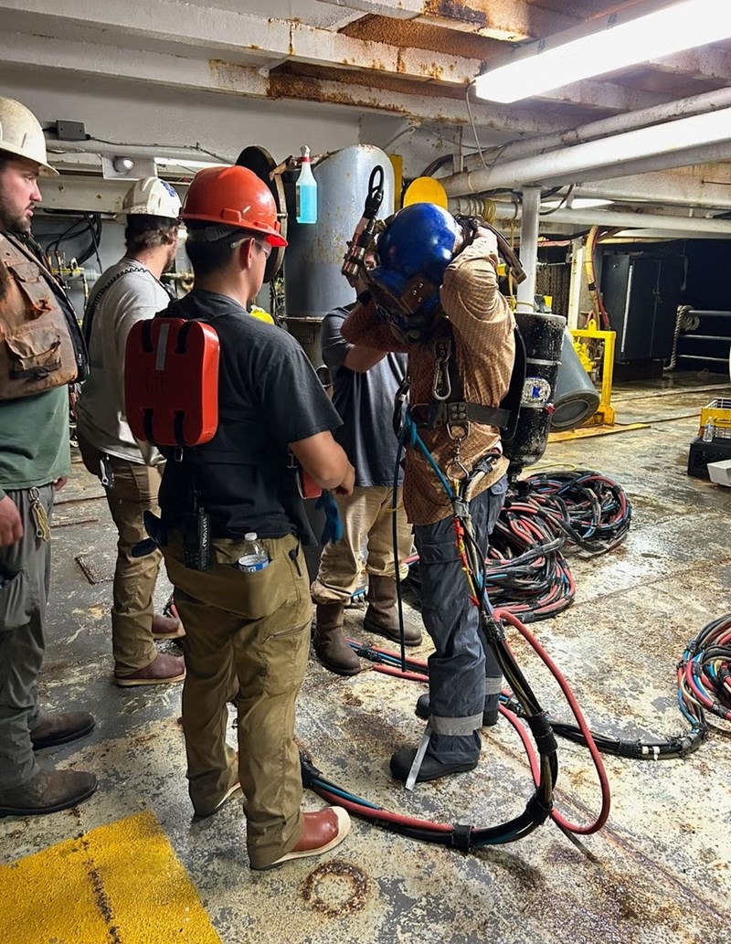 Η ζωή ενός δύτη βαθέων υδάτων