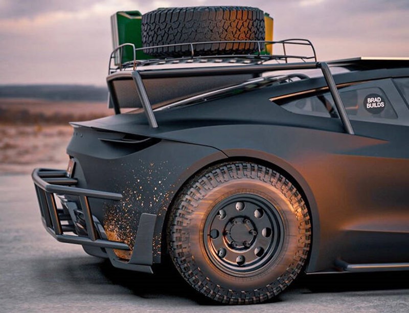 ΑΥΤΟΚΙΝΗΤΟ TESLA ROADSTER SAFARI 4