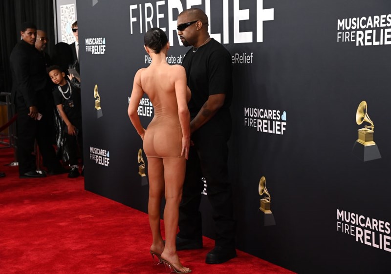 Bianca Censori, Kanye West στα Grammys 2025