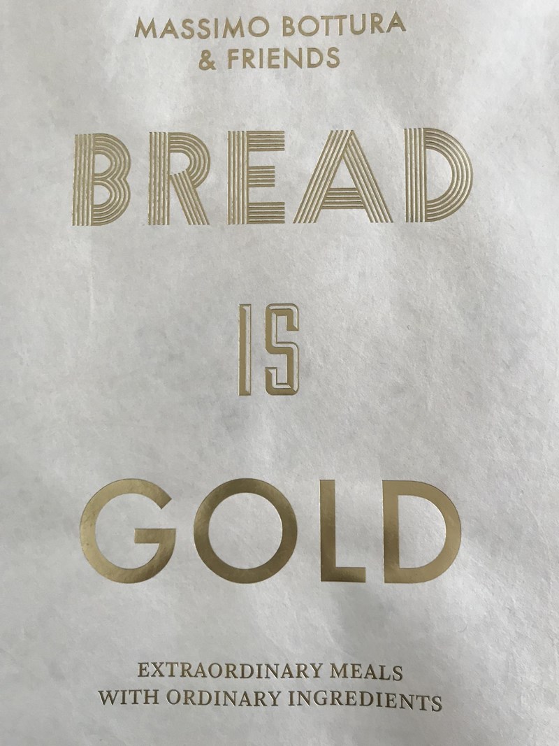 Bread is gold Massimo Bottura