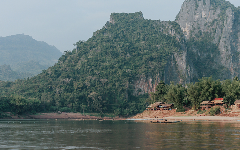 Thakhek διαδρομή μηχανή Λάος
