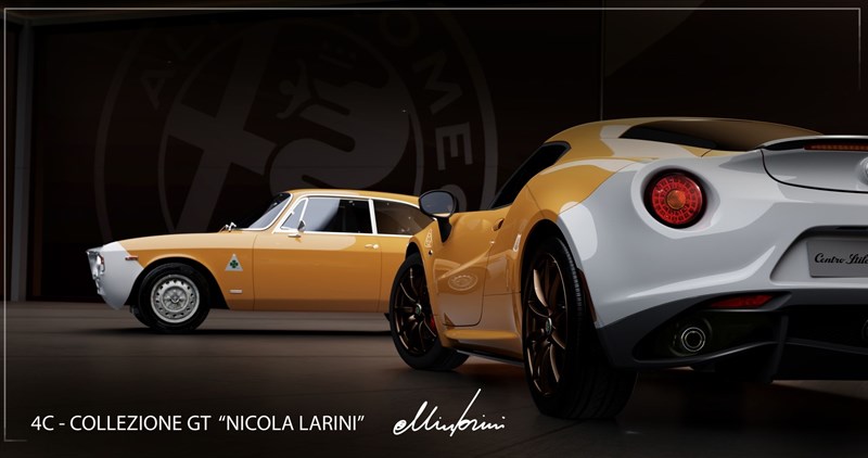 Alfa romeo 4C COLLEZIONE GT NICOLA LARINI