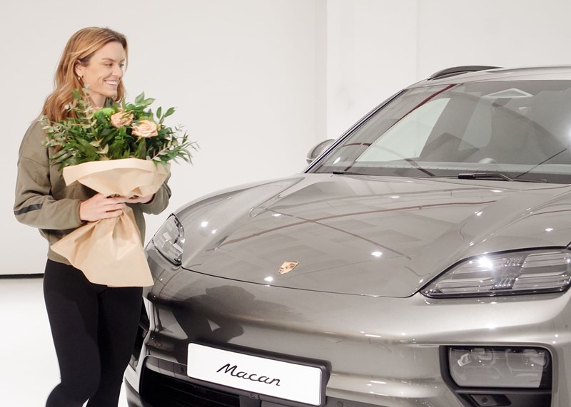 Μαρία Σάκκαρη Porsche Macan