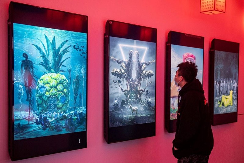 BEEPLE'S CRYPTO ART EXHIBITION
