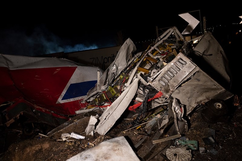 Σύγκρουση τρένων στα Τέμπη