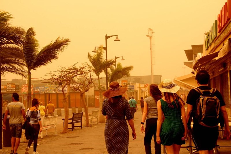 Κανάρια Νησιά Αμμοθύελλα Καλίμα 7
