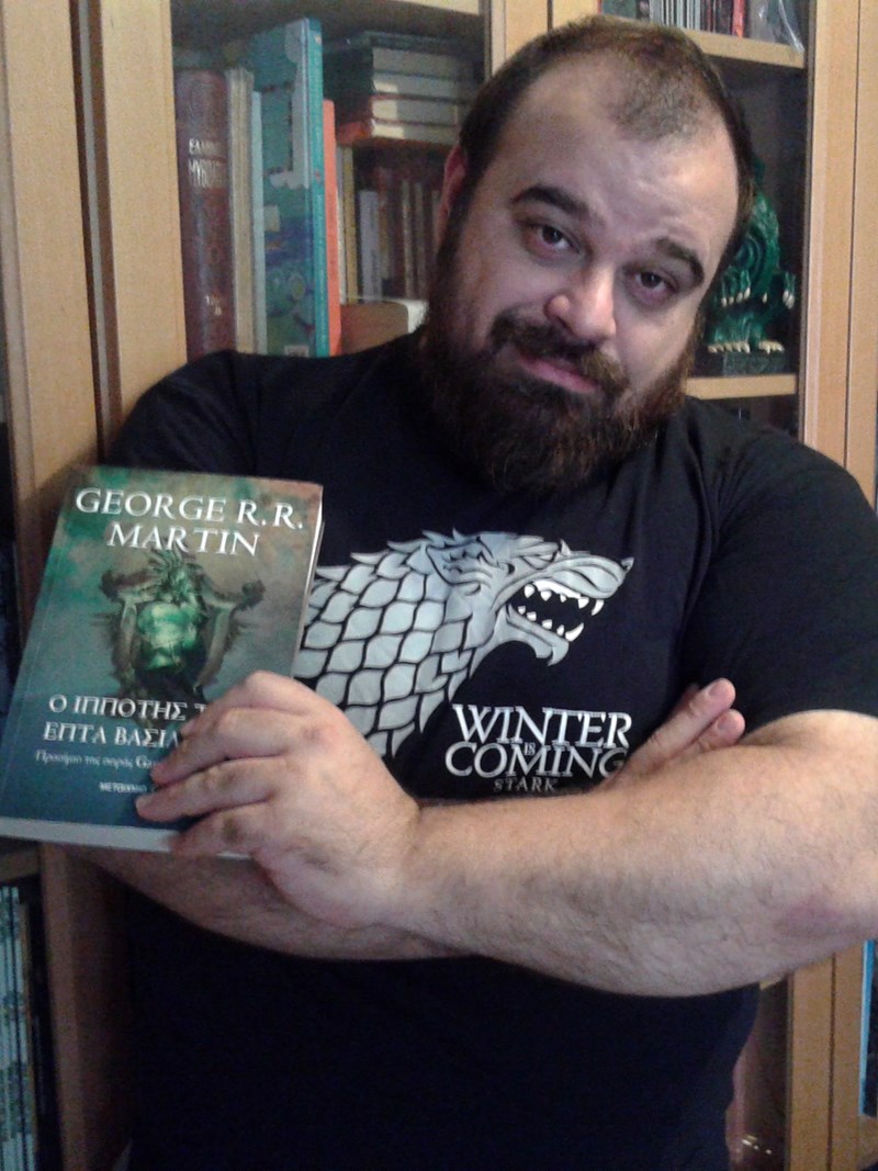 Ανδρέας Μιχαηλίδης μεταφραστής George Martin Game of Thrones