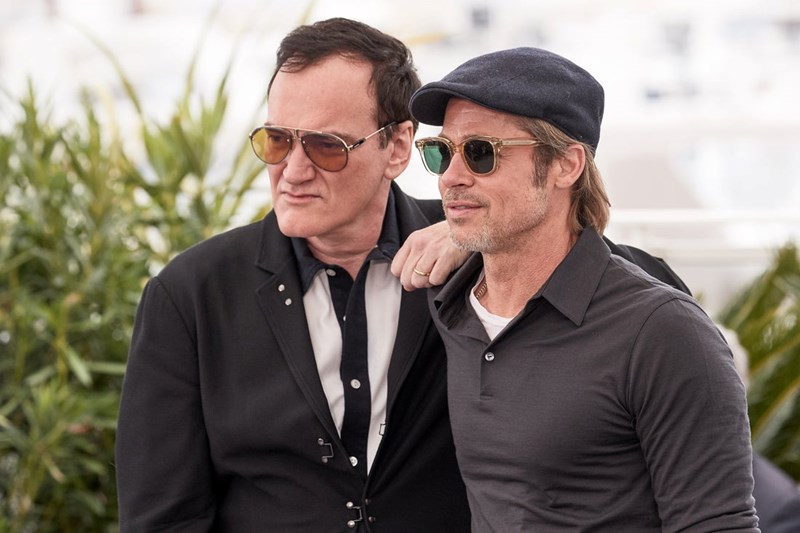 QUENTIN TARANTINO & BRAD PITT