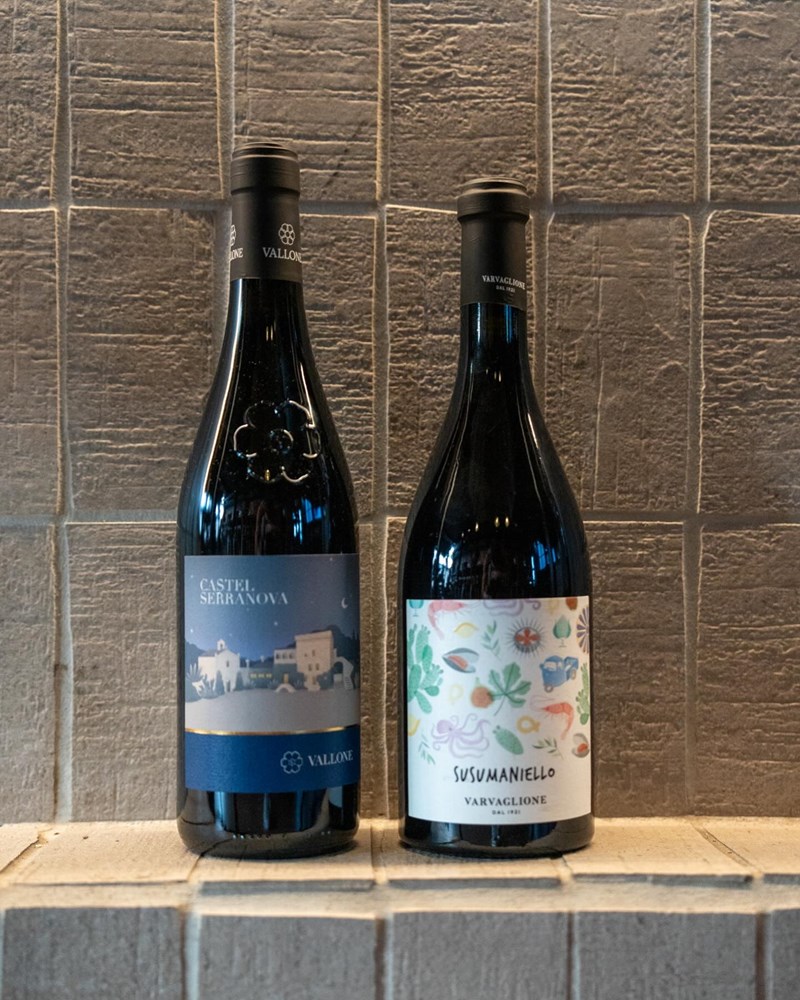 Κρασιά στο Sole Giaguaro